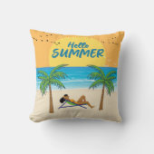 夏の最高の夜は夏 クッション (正面)