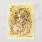 夏の月はがき ポストカード (正面)