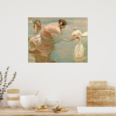 夏の朝 ポスター (キッチン)