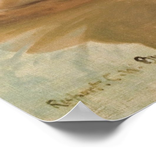 夏の朝 ポスター (角)