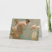 夏の朝 | ルパート・バニー カード (正面)