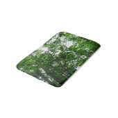 夏の木々を見上げて バスマット (アングル)