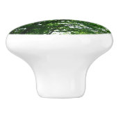 夏の木々を見上げる セラミックノブ (側面)