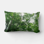 夏の木々を見上げる ランバークッション (裏面)
