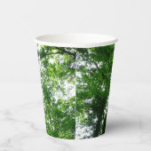 夏の木々を見上げる 紙コップ (右)