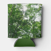 夏の木々を見上げる 缶クーラー (正面)