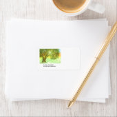 夏の木のアレフのラベル ラベル (インサイチュ)