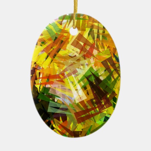 夏の木 セラミックオーナメント (正面)