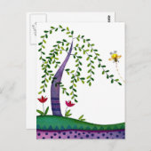 夏の木 ポストカード (正面/裏面)