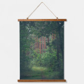 夏の松林の道 吊り下げ型タペストリー (正面)