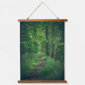 夏の松林の道 吊り下げ型タペストリー (正面2)