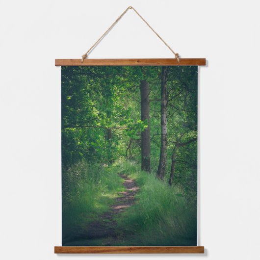 夏の松林の道 吊り下げ型タペストリー (正面2)