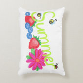 夏の枕 アクセントクッション (正面(垂直))