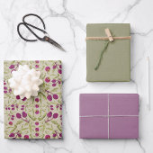 夏の果実の水の色のデコページ ラッピングペーパーシート