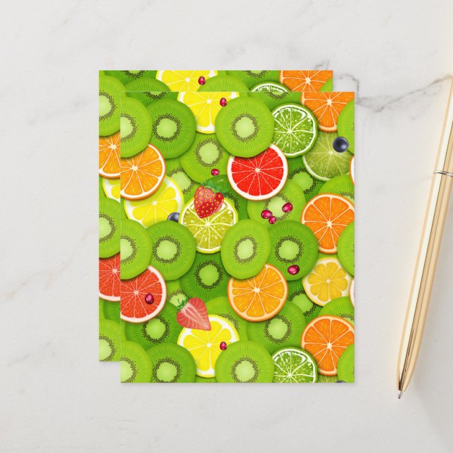 夏の果実2 (正面/裏面インサイチュ)