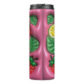 夏の果実3D膨らんだ効果タンブラー タンブラー (裏面)