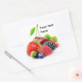 夏の果実 スクエアシール (封筒)