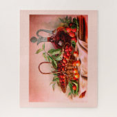 夏の果物アート ジグソーパズル (縦)