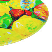 「夏の果物」かわいいアー買ト カッティングボード (角)