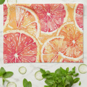 夏の果物 キッチンタオル (折り畳み)