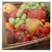 夏の果物 タイル (正面)