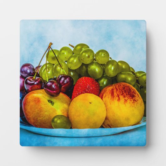 夏の果物 フォトプラーク (正面)