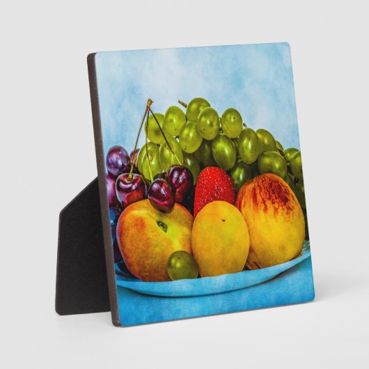 夏の果物 フォトプラーク (正面)