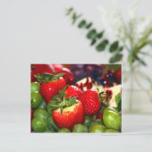 夏の果物 ポストカード (スタンド正面)