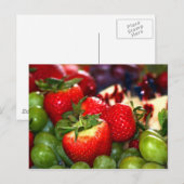 夏の果物 ポストカード (正面/裏面)