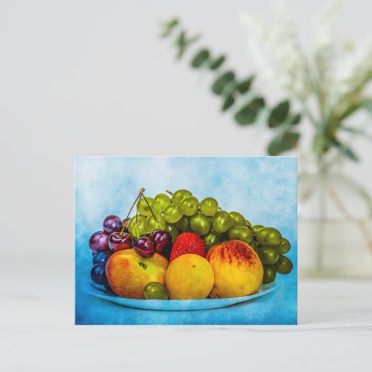 夏の果物 ポストカード (スタンド正面)