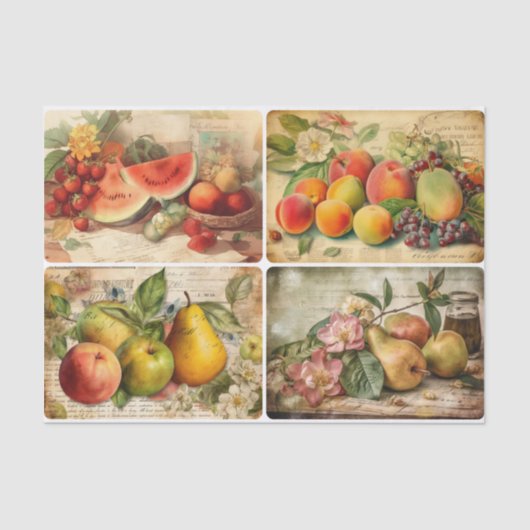 夏の果物 薄葉紙 (正面)