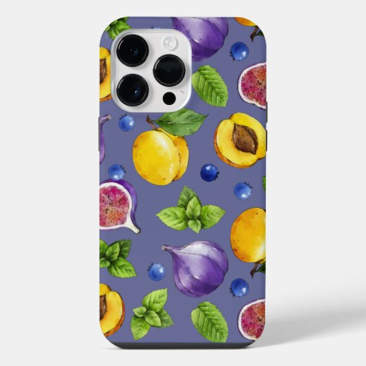 夏の果物 iPhoneケース (裏面)