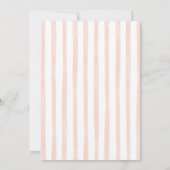 夏の柑橘フルーツ 卒業パーティー招待状 招待状 (裏面)