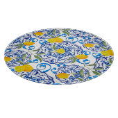 夏の柑橘類，ボホ，ボヘミア，フローラ 地中海の カッティングボード (角)