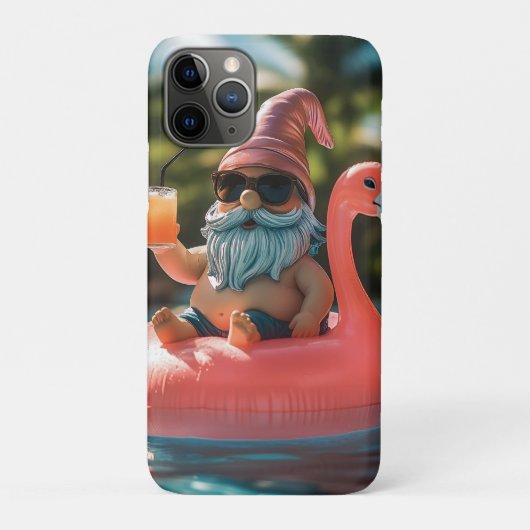 夏の格言インサングラスオンフラミンゴフロート Case-Mate iPhoneケース (裏)