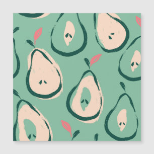 夏の梨：新鮮な果実のパターン。