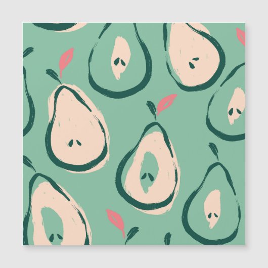 夏の梨：新鮮な果実のパターン。 (正面)