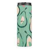 夏の梨：新鮮な果実のパターン。 タンブラー (裏面)