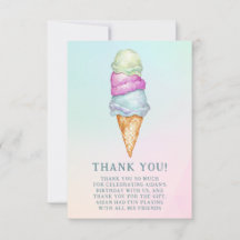 夏の楽しいアイスクリーム フォト バースデー パーティー