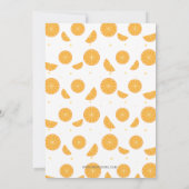 夏の楽しいドリンク カクテルパーティー 招待状 (裏面)