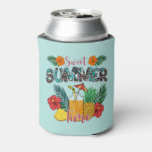 夏の楽しい時間 | トロピカルフルーツ&フローラ 缶クーラー (缶裏面)