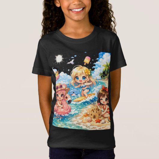 夏の楽しみ Tシャツ (正面)