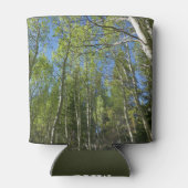 夏の樺の木の木アットロッキーマウンテン 缶クーラー (裏面)