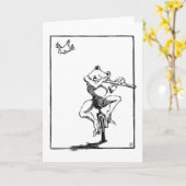 夏の歌 カード (黄色い花)