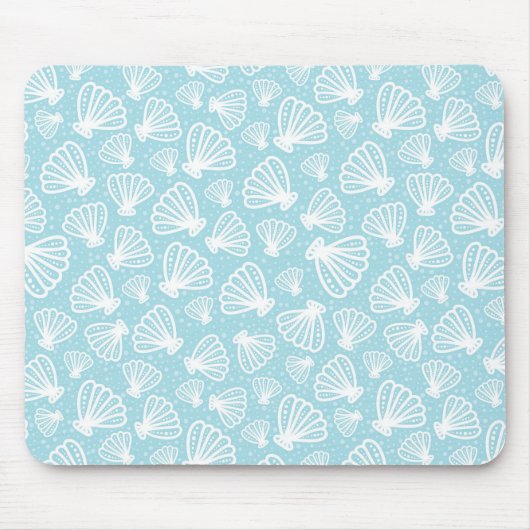 夏の殻模様 マウスパッド (正面)