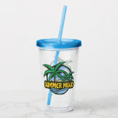 夏の気分 アクリルタンブラー (裏面)