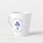 夏の気分 カフェラテマグ (左アングル)