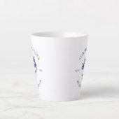 夏の気分 カフェラテマグ (正面)