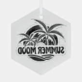 夏の気分 ガラスオーナメント (裏面)