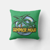 夏の気分 クッション (裏面)